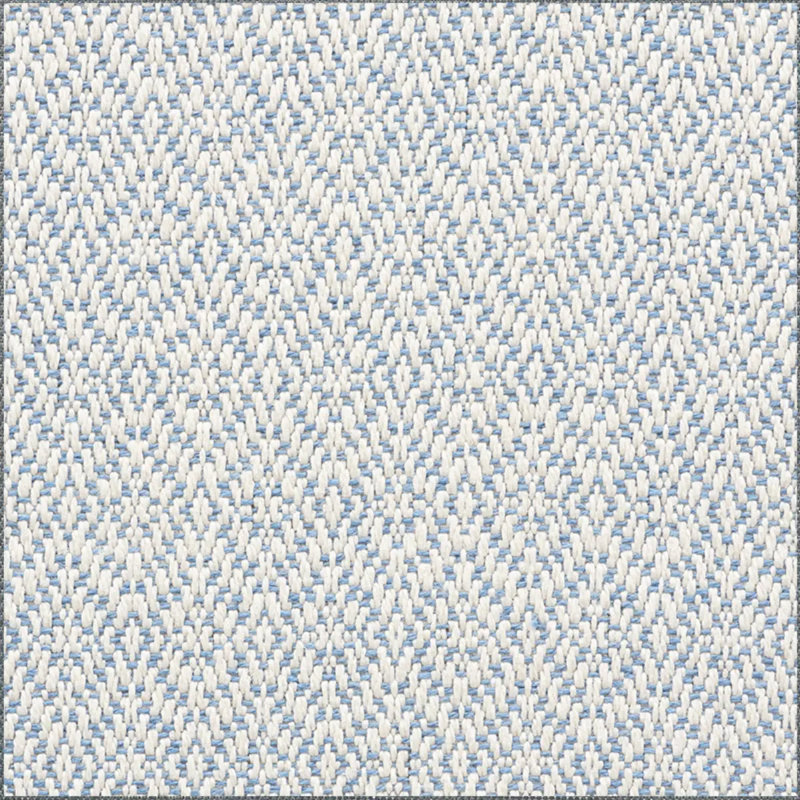 Diamond Weave Indoor/Outdoor Fabric, Chambray