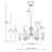 Cosner 9 - Light Dimmable Tiered Chandelier