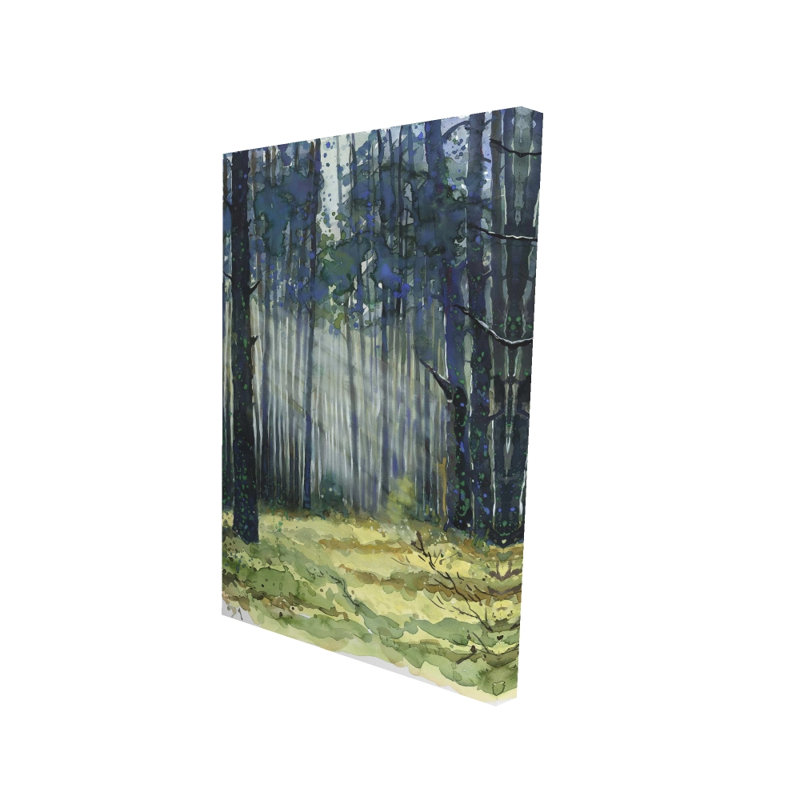 Glow - Landscapes Leaves Canvas for Home Decor | Artful Touch, 36" H x 24" W
