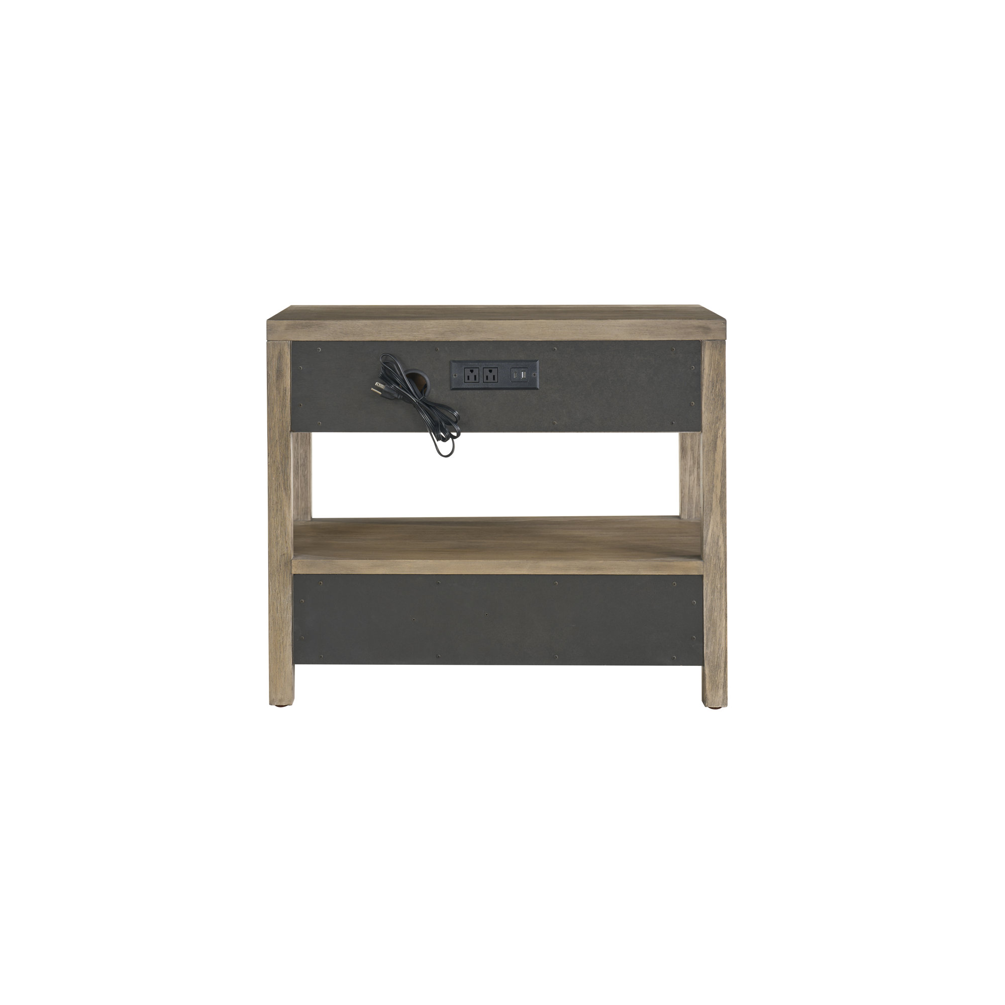 Baxley 2 - Drawer Nightstand, Brown