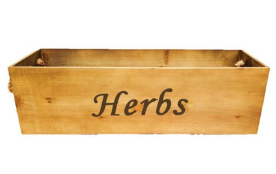 Pot à fleurs en bois Keane