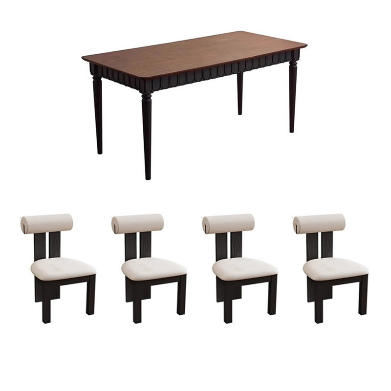 Ensemble de table rétro élégant, 5