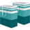 Paquet de 2 paniers à linge imperméables, panier à linge autoportant, grand panier à linge pliable avec poignées allongées pour les vêtements dans le dortoir et la famille