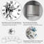 Joueur de hockey en noir et blanc, sport d'hiver IV - horloge murale mondiale-1516557540