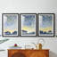 LANDSCAPES Series XLIV - Impression encadrée sur mesure de qualité supérieure - 3 pièces-1735791249-1735790959