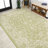 Demians Bohemian Textured Weave Floral Green/Cream Indoor/Outdoor Rug-2126073677