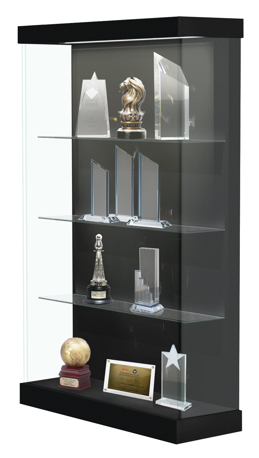 63'' H x 31.5 W Trophy Display Case Morinome