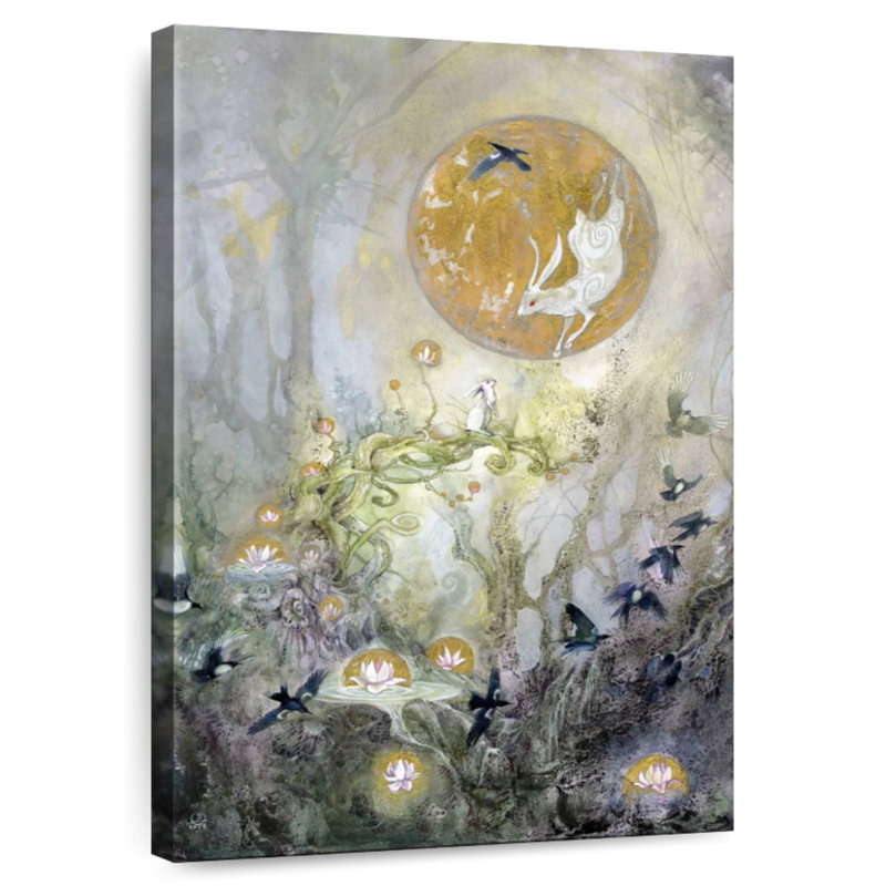 Kelan Moongazing, 45" H x 30" W