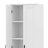 Storage Cabinet With Adjustable Shelf, Two Doors For Bathroom Or Office
