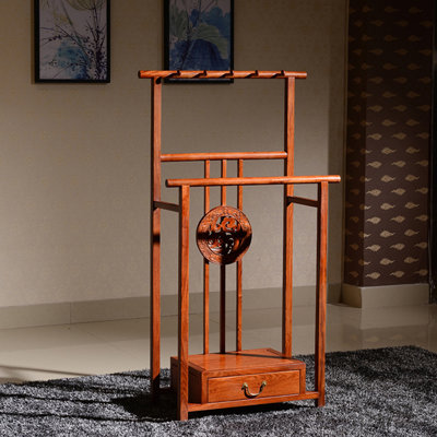 Premium Rosewood Wardrobe with Artistic Carvings