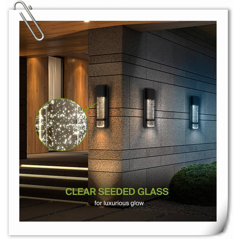 Addisson LED Wall Light, 13.75" H x 4.75" W x 2.5" D