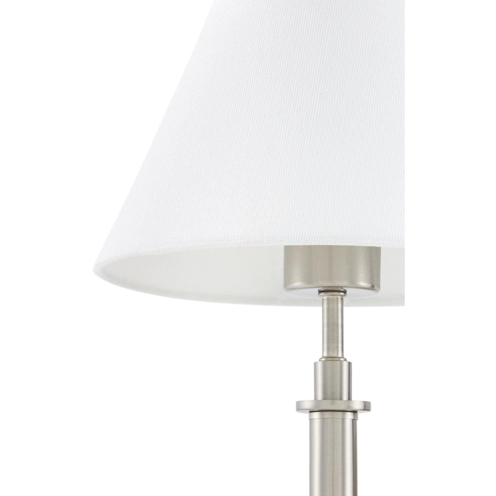 Celeste Single Light Armed Sconce, Nickel