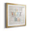 La Vie - ensemble de 2 reproductions d'art textuel sur papier encadré-467455042-467455048-467455055