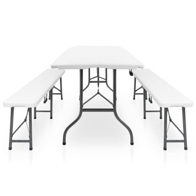 Hamazasb 4 - Person Patio Dining Set with Rectangular Table