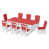 Rouge cardinal / blanc est en rupture de stock
