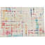 Abstract Area Rug in Cream-1487088352