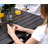 Buzbee Square Metal Outdoor Dining Table , 37'' in. W 37'' in. D