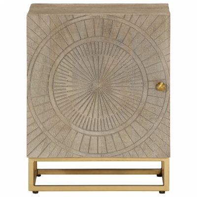 Nerstrand 40cm W Iron Bedside Table