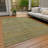 Machine Washable Indoor/Outdoor Claudian ACN1633 Sage Rug-104239041