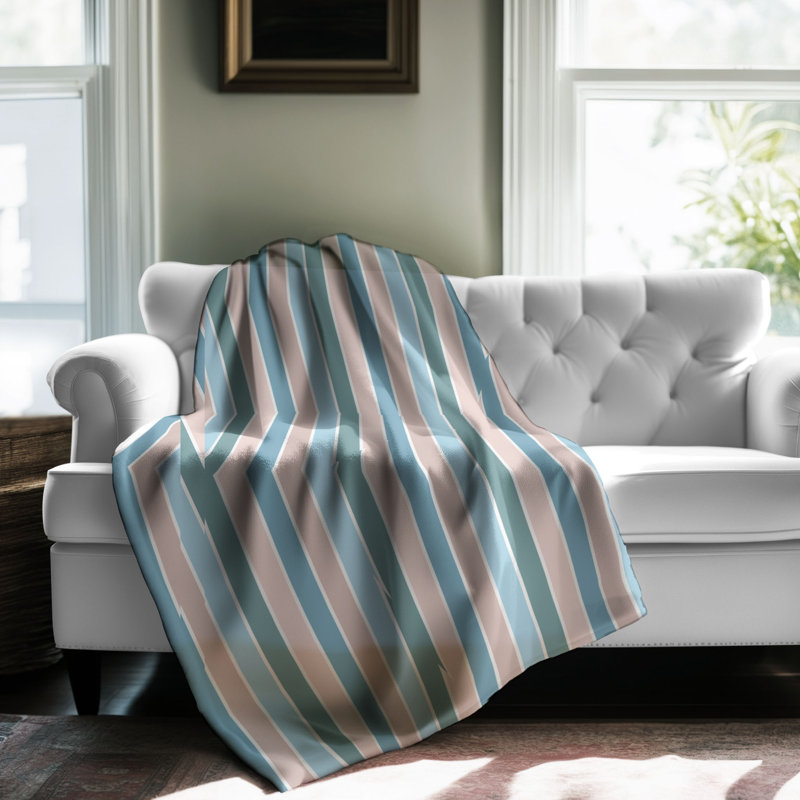 Calm Design - Couverture Sherpa de qualité supérieure 1 pièce, Lit simple
