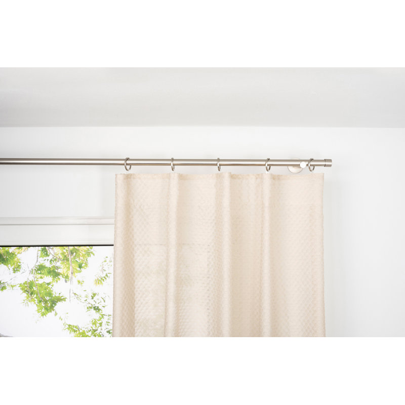 Gardine Dot mit Schlaufen (1 Stück), transparent, Cream
