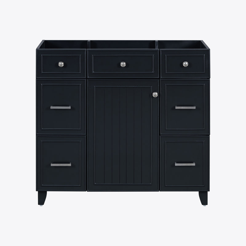 Meuble-lavabo 36 po - Noir (lavabo non inclus)