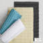 Tapis tissé à point de chaînette - Hautement absorbant, séchage rapide, résistant à la décoloration-1657351062