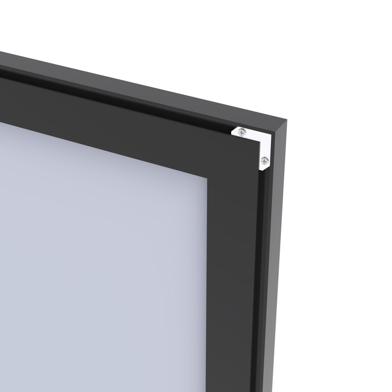 60"x36" Oversized Modern Rectangle Wall Mirror - Aluminum Frame, Explosion-proof Glass, Vertical/horizontal Mount For Bathroom Living Room Bedroom
