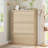 24 Pair Shoe Cabinet with 3 Flip Drawers, Wooden Shoe Organizer Cabinet with Adjustable Shelf-298522462