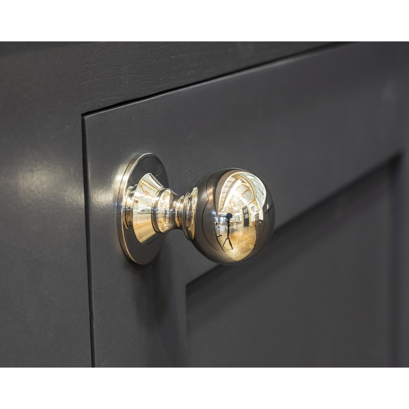 Polished Nickel Ball Cabinet Knob 31mm Set of 6