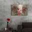 Art mural luxueux «Fleurs Rouge» par Silvia Vassileva, 36 po x 24 po-1142733788