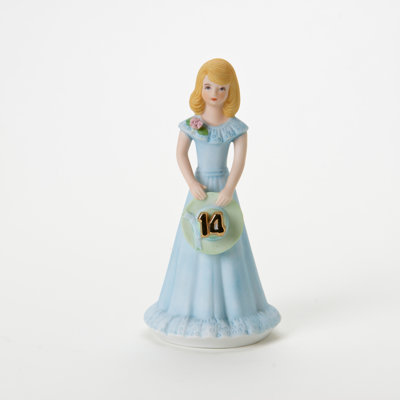 Growing Up Girls Blonde Age 14 Figurine 6.5in H