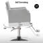 Fauteuil de coiffeuse à pompe hydraulique pour coiffeur, coiffeuse avec garniture cloutée-1401235757