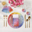 Serviettes de table en satin de coton Hex-800624633
