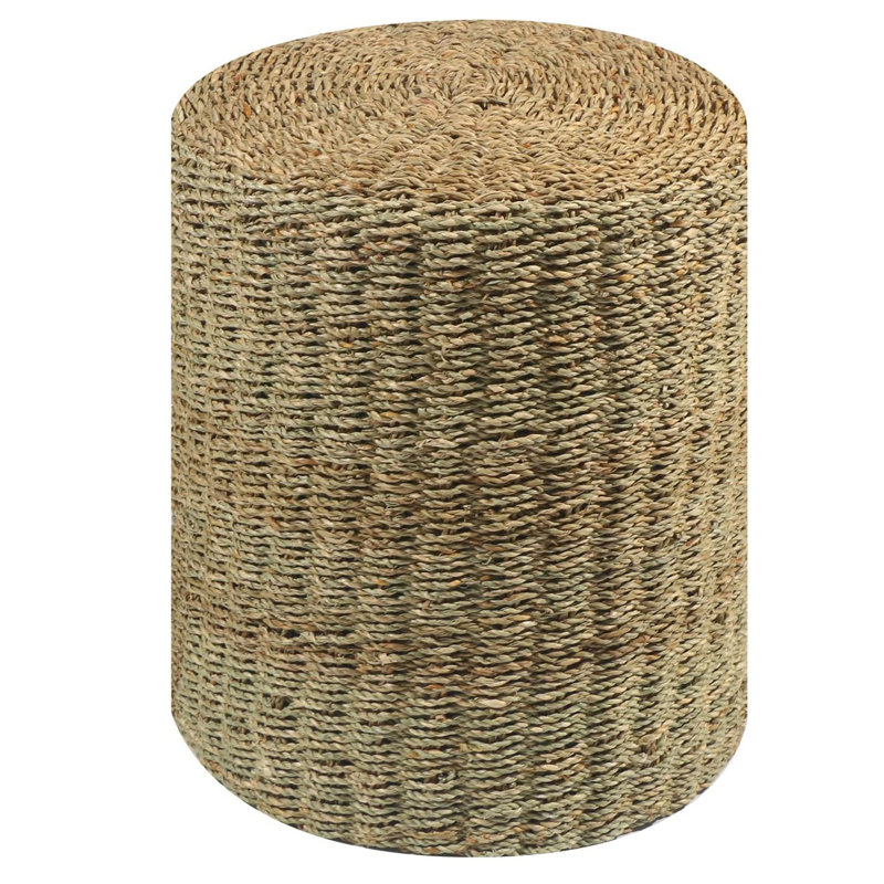 Repose-pieds rond 13,78 po Rulo, Brun clair