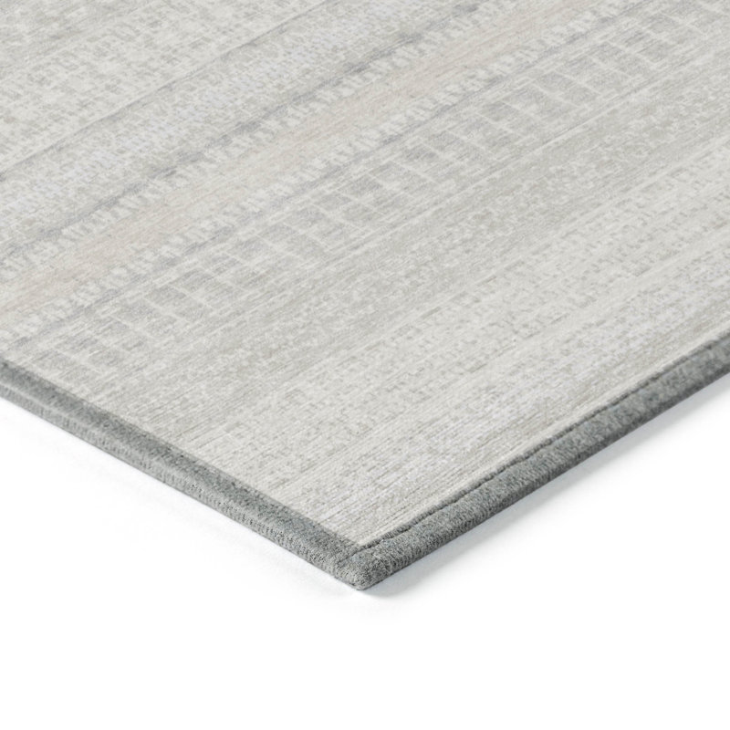 Tapis ivoire rond 8 po