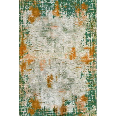 Élégant tapis imprimé en 3D, 100% polyester, d'une hauteur de poils de 0,3 pouce | Antibactérien, PVC antidérapant, lavable à la machine | Parfait pour le salon, la chambre à coucher et la décoration intérieure