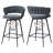 360° Swivel Counter & Bar Stools With Metal Frame-1478592444