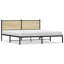 Borough Wharf Metal Bed Frame Without Mattress-308086433-308086438