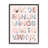 ba-946-Framed Pink Pastel Alphabet Chart by Lil' Rue Wrapped Canvas Print-97261645