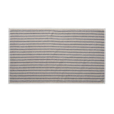 Rice Weave Stripe Cotton Bath Towel