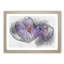 Purple Crocus Flower Sketch - Picture Frame Graphic Art Print-56875356-56875361