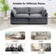 Redenius 76.8'' Upholstered Corduroy Reception Loveseat-98918135