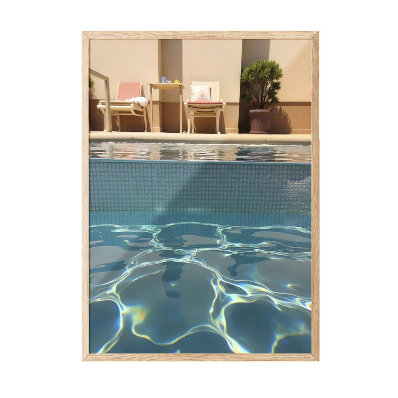 Peinture décorative encadrée