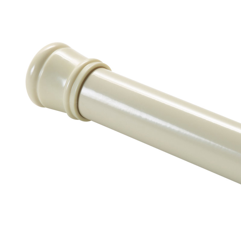 42'' Straight Shower Curtain Rod, Crème