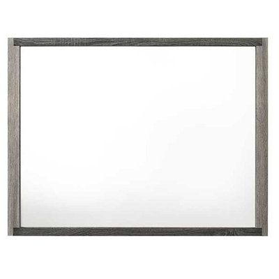 Casimiro Rectangular Mirror in Gray