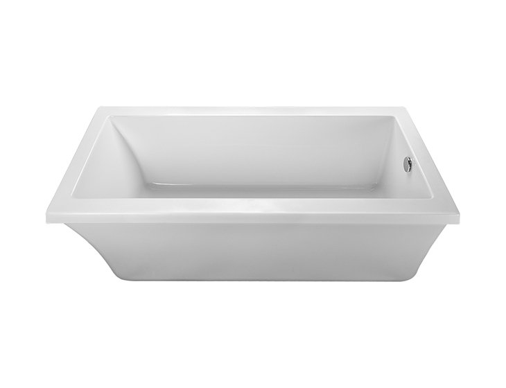 Basics® 65.5" Freestanding Soaking Bathtub