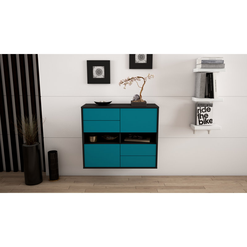 Rourke 92 cm W Sideboard, Turquoise