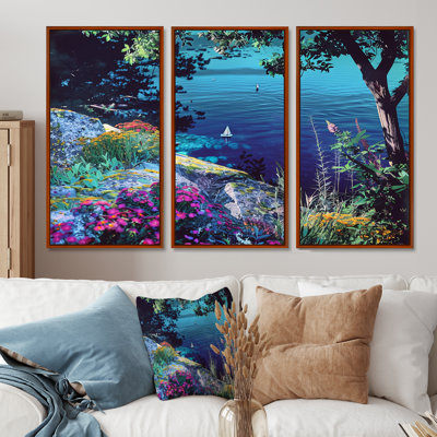 Ensemble de salon Rioux - Beach & Ocean Wall Art