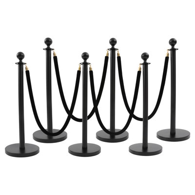 Stanchion Posts, Crowd Control Barriers, Stanchion Post With Ball Top